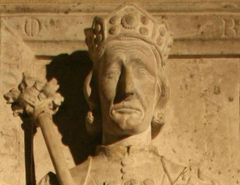 Rudolf I Hapsburg King of Germany ca. 1291   reigned 1273-1291   Speyer Cathedral